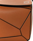 Calfskin Medium Puzzle Bag Tan