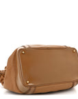Grainy Calfskin Medium Golderton Tote Brown