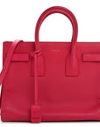 Calfskin Small Sac De Jour Lipstick Fuchsia