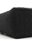 Nylon Cannage Large Lady D1OR Black