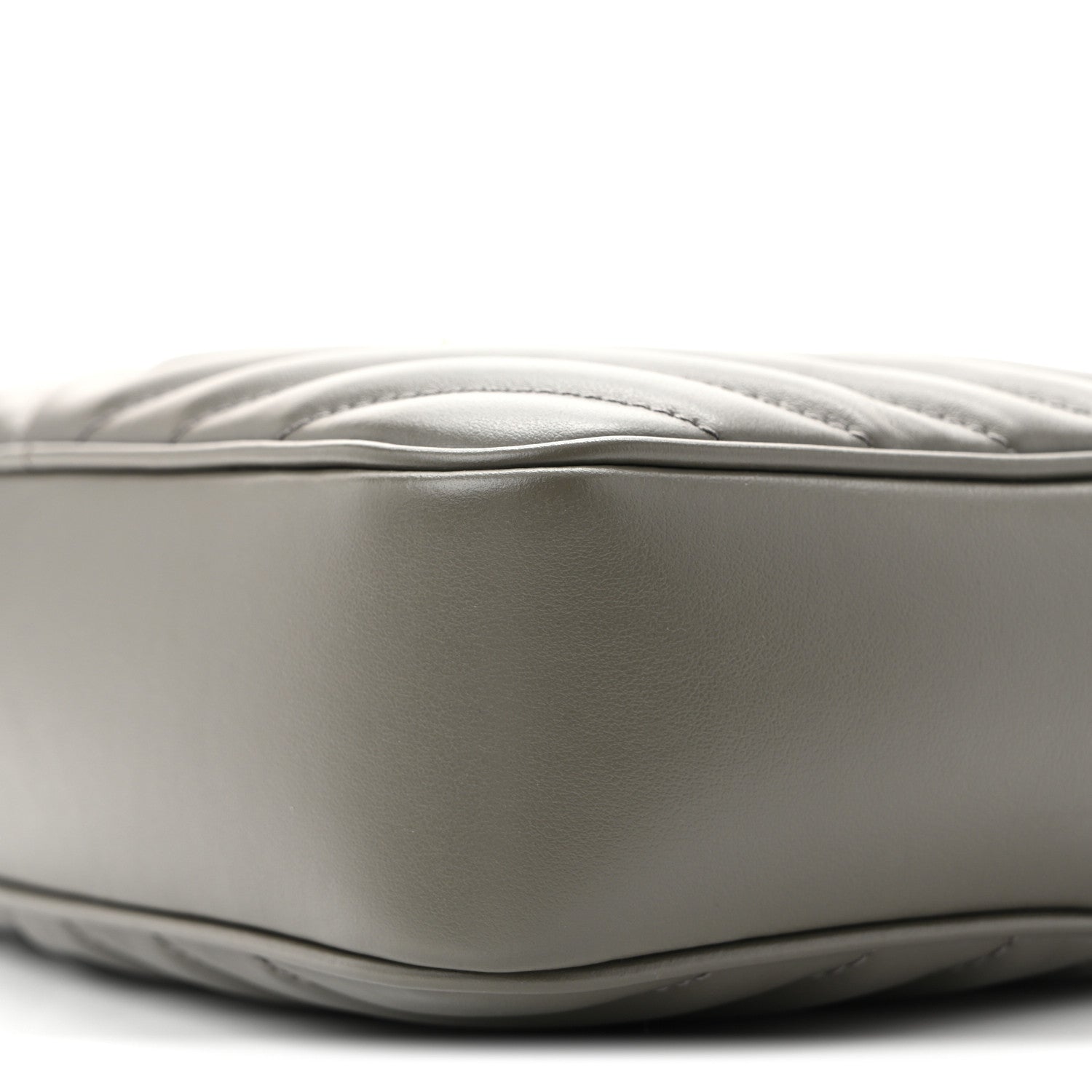 Calfskin Matelasse Monogram Lou Camera Bag Dusty Grey