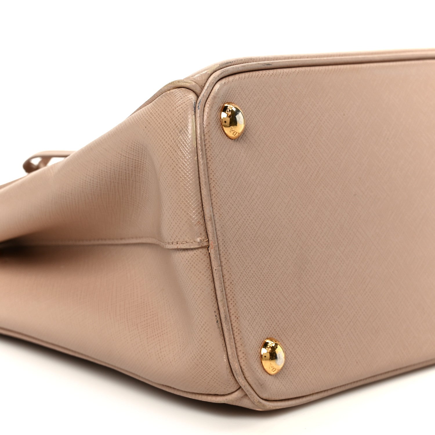 Saffiano Small Galleria Double Zip Tote Cammeo