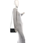 Lambskin Quilted Wallet On Chain WOC Black