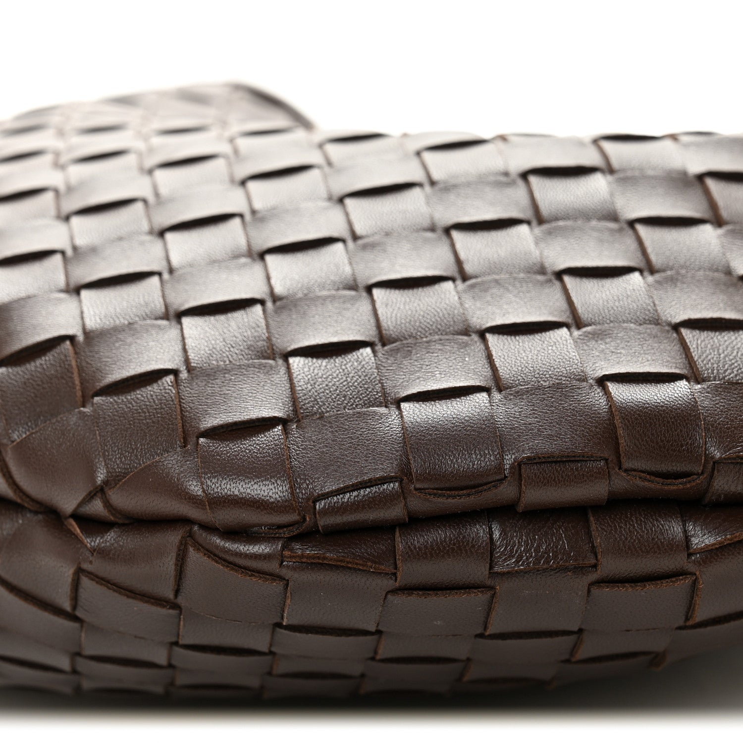 Nappa Intrecciato Sardine Bag Bitter Chocolate