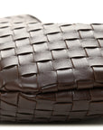 Nappa Intrecciato Sardine Bag Bitter Chocolate