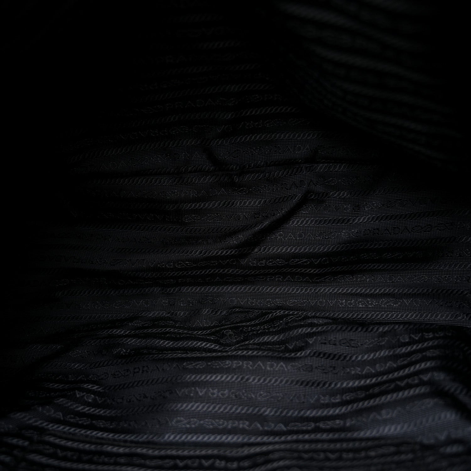 Saffiano Tessuto Nylon Shopping Tote Black