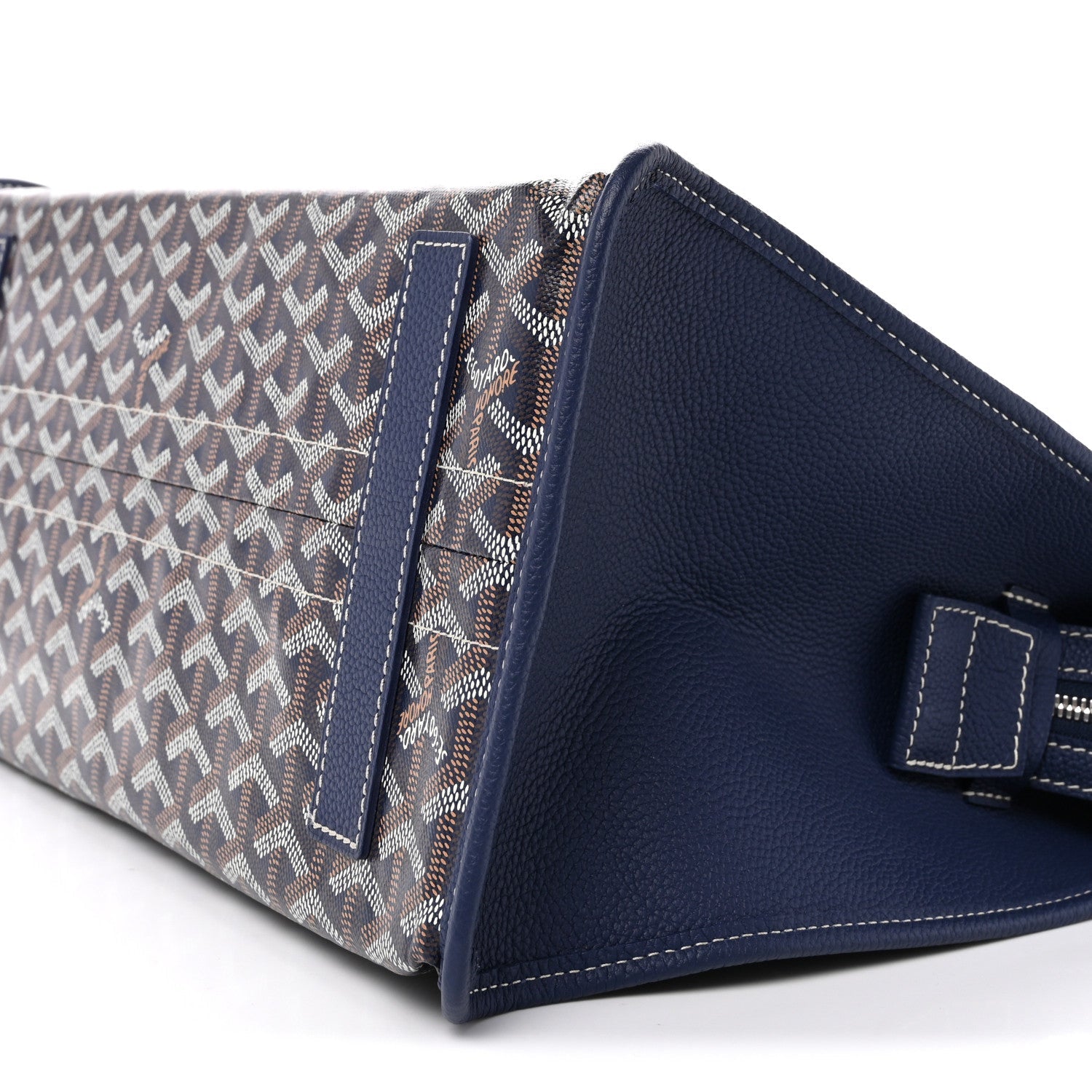 Goyardine Sac Hardy Pet Carrier PM Navy