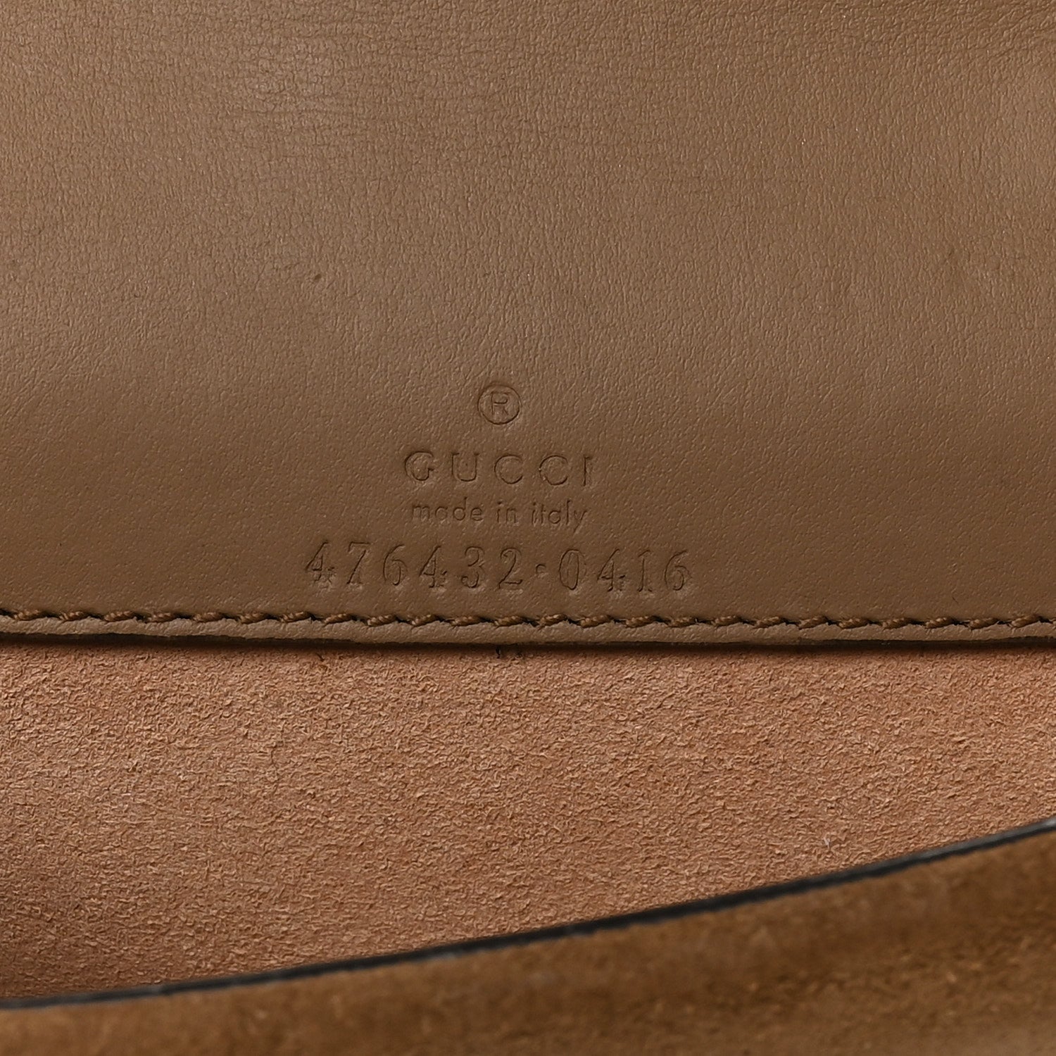 GG Supreme Monogram Super Mini Dionysus Shoulder Bag Taupe
