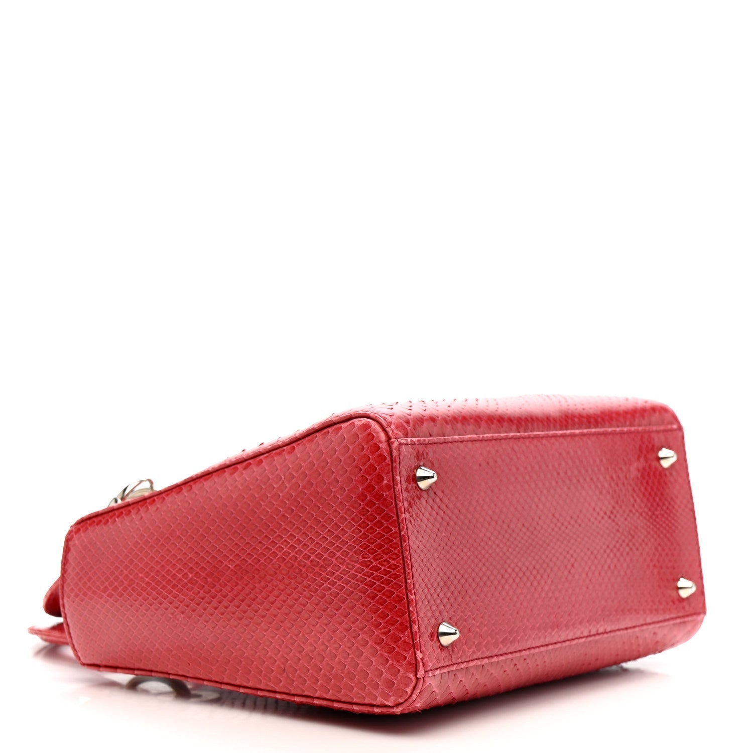 Snakeskin Medium Lady D1OR Pink