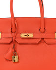 Togo BIRKIN 35 Orange Poppy