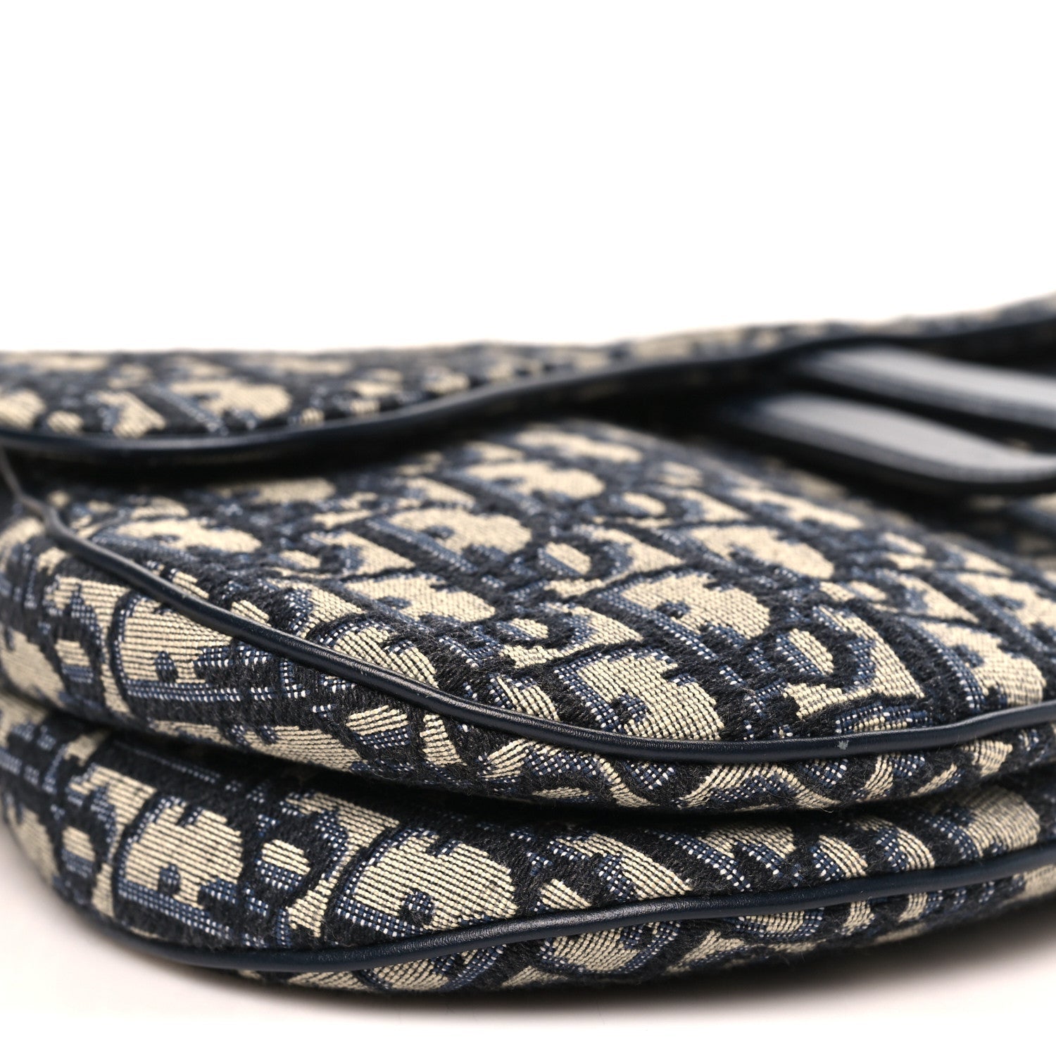 Oblique Saddle Bag Blue