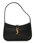 Smooth Calfskin Le 5 A 7 Mini Hobo Black