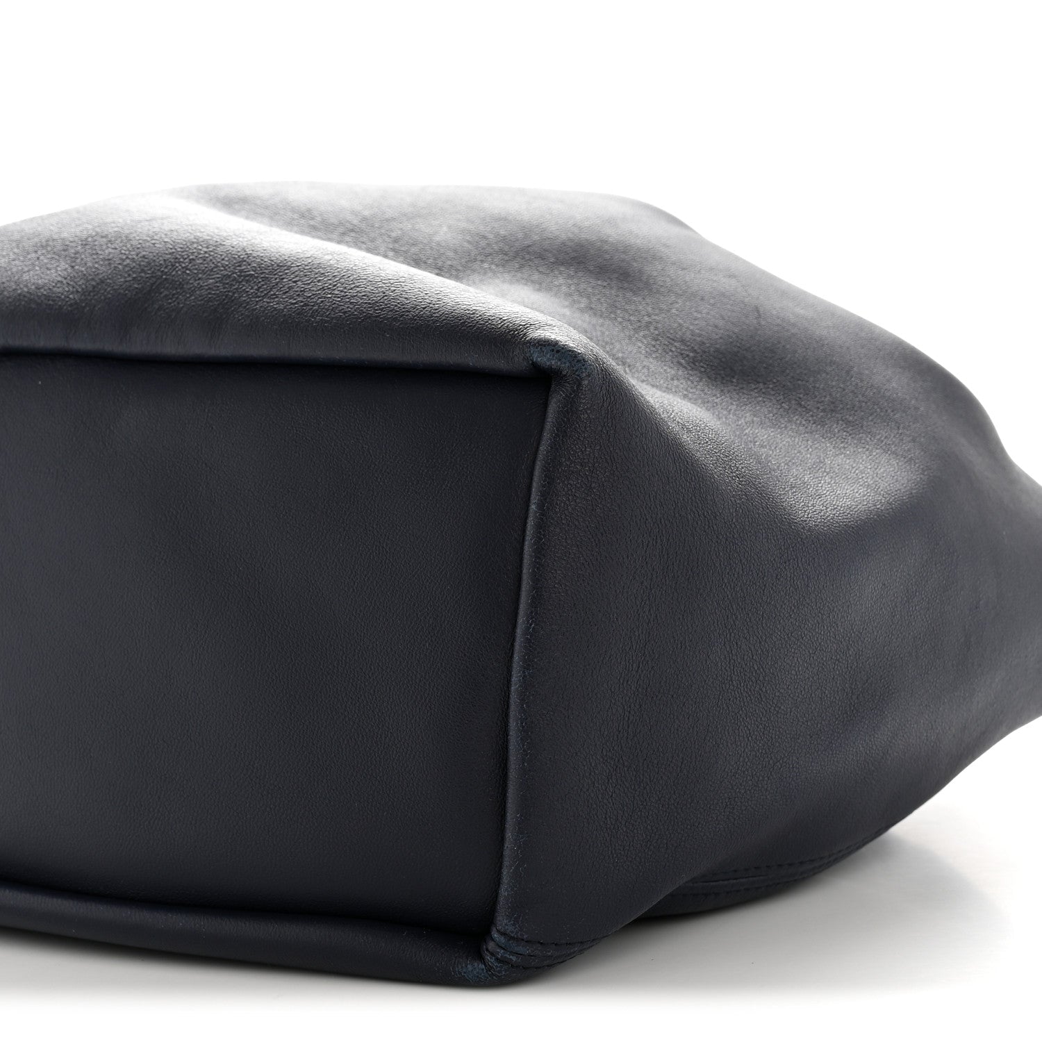 Nappa Small Squeeze Bag Abyss Blue