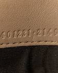 GG Supreme Monogram Mini Dionysus Chain Wallet Beige Taupe