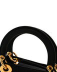 Nylon Cannage Medium Lady D1OR Black