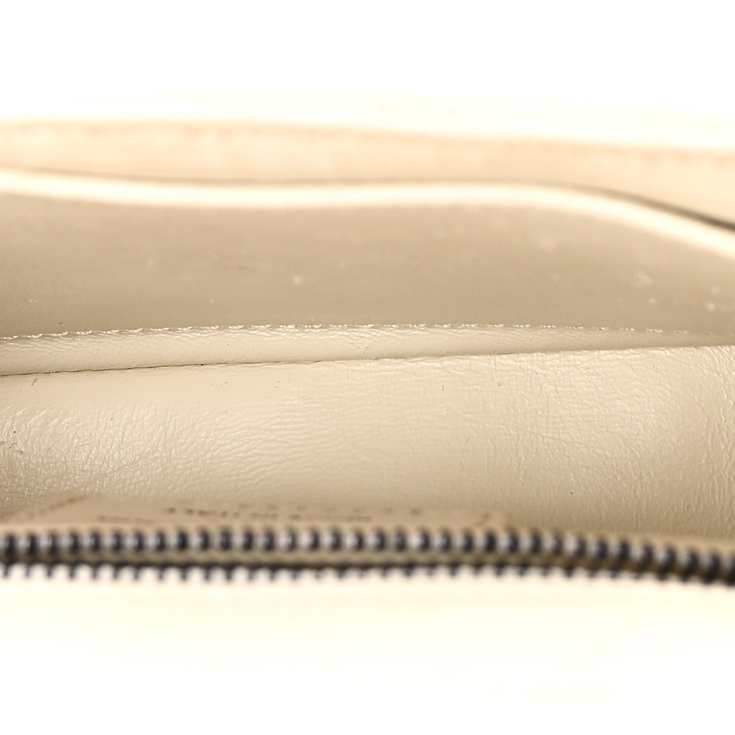 Lambskin Macrocannage Small D1OR Caro Bag Ivory
