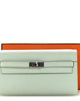 Epsom Kelly Wallet To Go Vert Peppermint