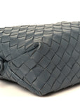 Nappa Intrecciato Small Loop Camera Bag Thunder