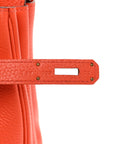 Togo BIRKIN 35 Orange Poppy