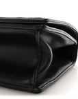Lambskin Multi Studded Medium D1ORama Flap Bag Black