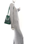 Goyardine Petit Flot Bucket Bag PM Green