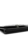 Caviar Quilted Vintage Mademoiselle Wallet On Chain WOC Black