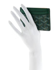 Goyardine Saint Sulpice Card Holder Green