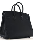 Togo Birkin 25 Black