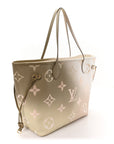 Monogram Giant Spring In The City Neverfull MM Sunset Kaki