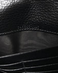 Dollar Calfskin GG Supreme Monogram Petite GG Marmont Wallet Chain Bag Black Beige Ebony