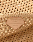 Raffia Calfskin By The Pool OnTheGo MM Natural