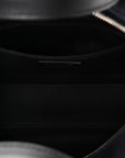 Mixed Fibers Small Deauville Bowling Bag Navy Blue