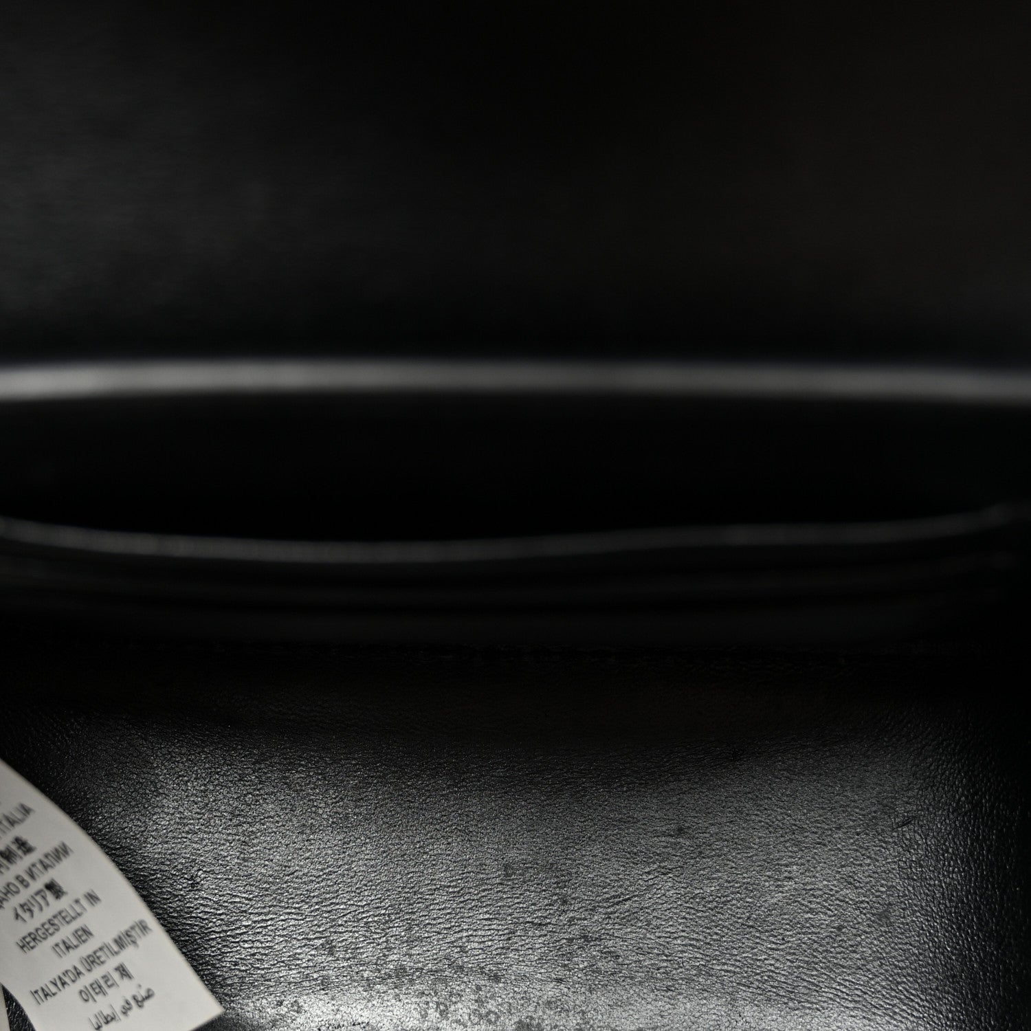 Patent Mini La Medusa Bag Black