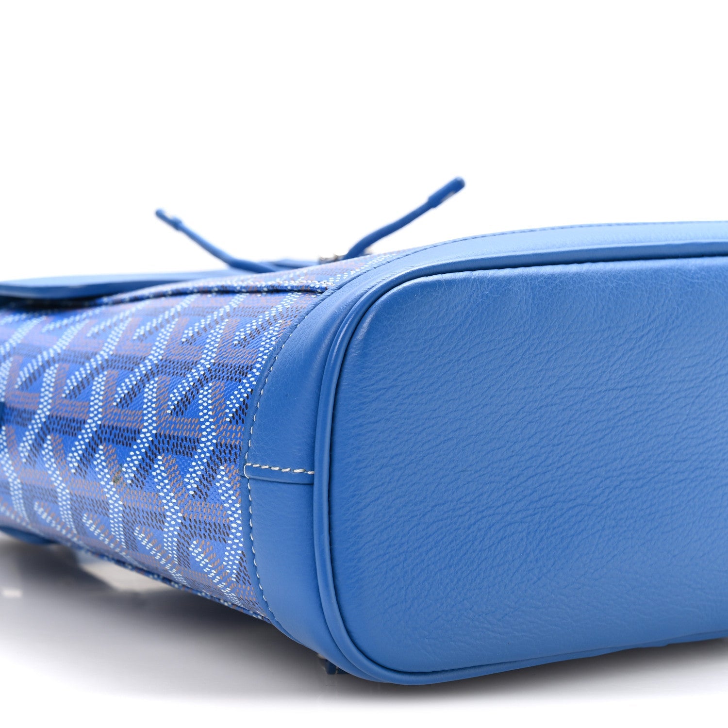 Goyardine Calfskin Mini Alpin Backpack Sky Blue