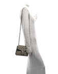 GG Supreme Monogram Mini Dionysus Shoulder Bag Black