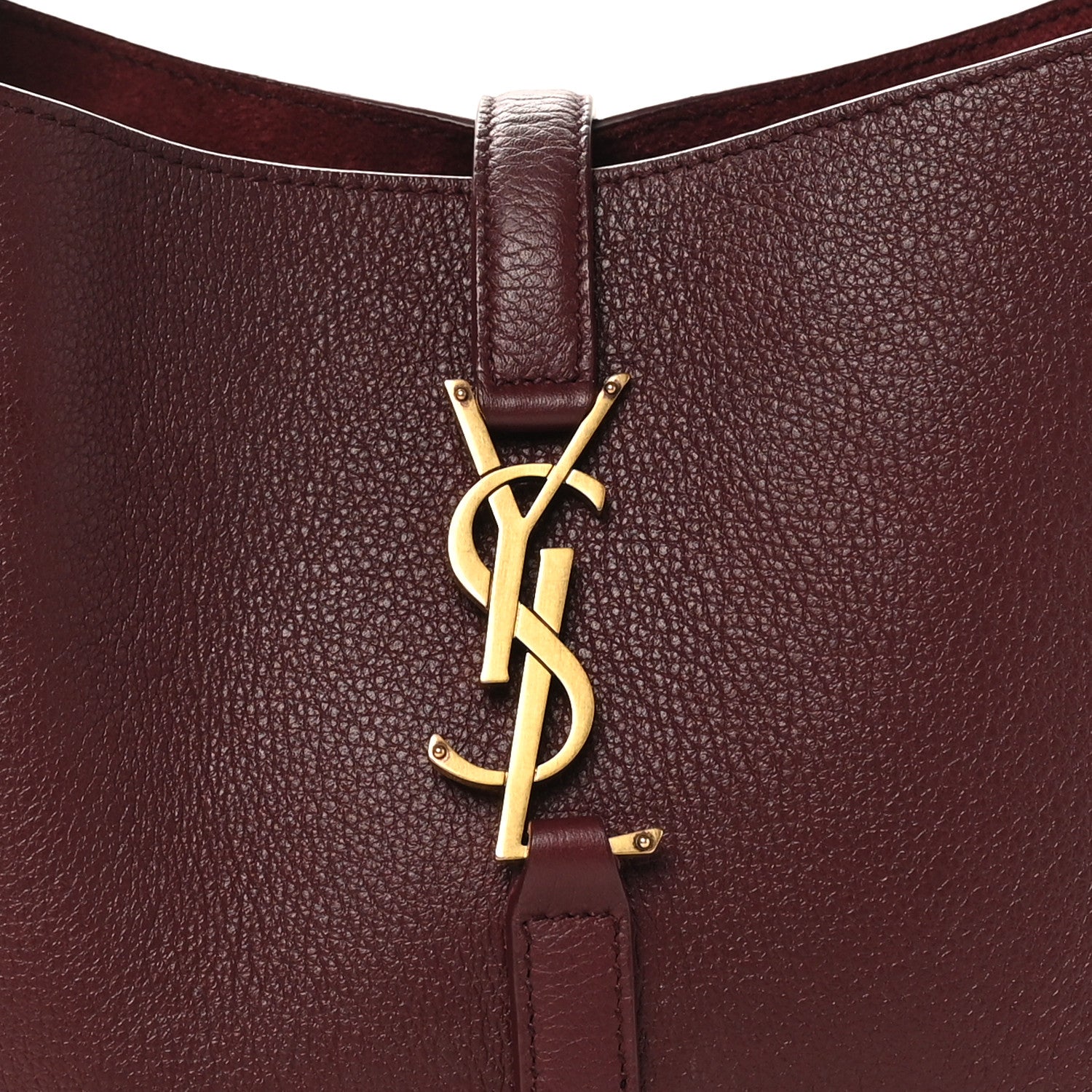 Smooth Calfskin Small Le 5 A 7 Soft Hobo Rouge Legion
