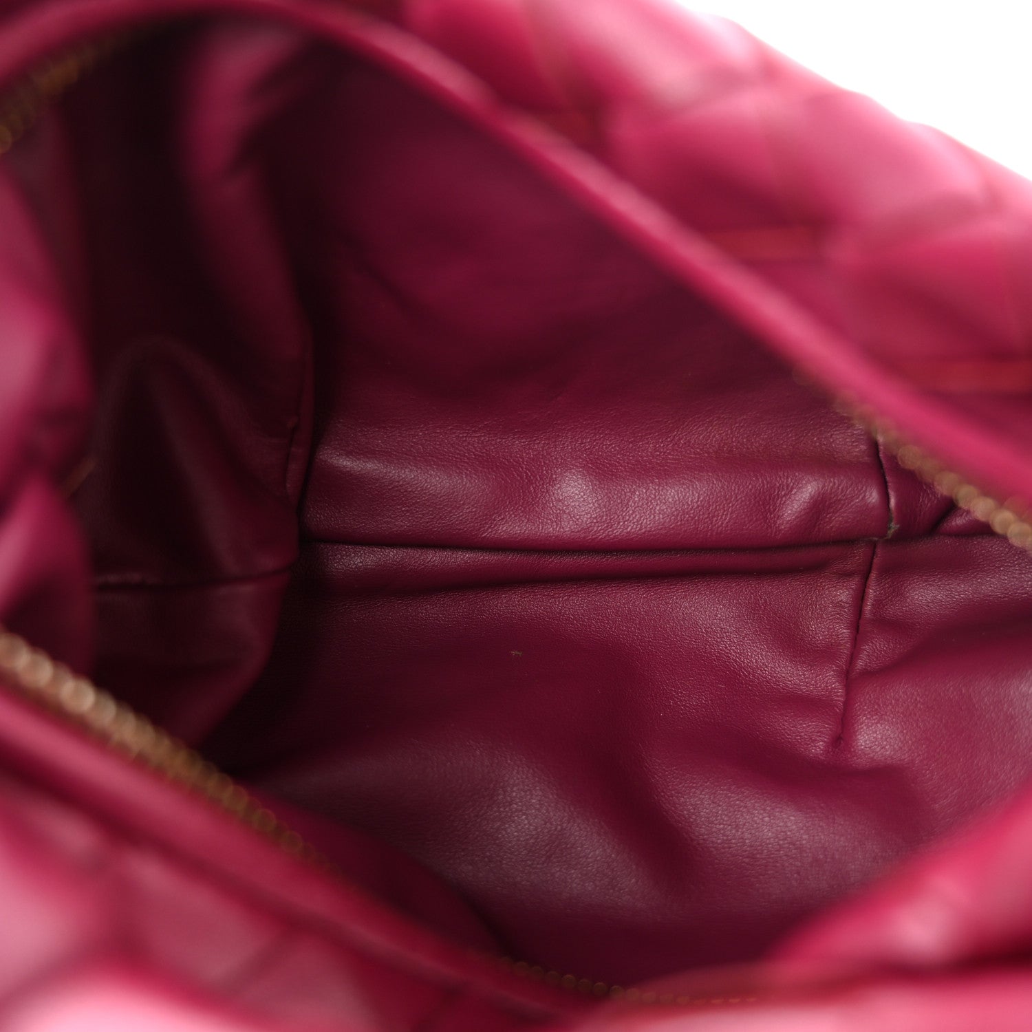 Nappa Intrecciato Mini Jodie Cinnabar
