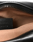 Calfskin Matelasse Mini GG Marmont Chain Shoulder Bag Black