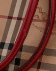 Haymarket Check Small Salisbury Tote Military Red