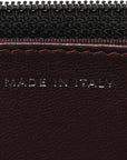 Lambskin Quilted Wallet On Chain WOC Black