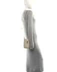 Smooth Calfskin Le 5 A 7 Vertical Hobo Crema Soft