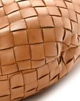 Nappa Intrecciato Small Jodie Caramel