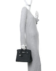 Togo Birkin 25 Vert Fonce