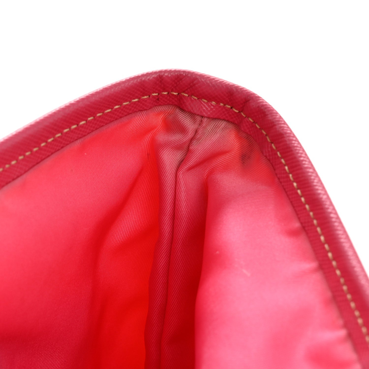Tessuto Nylon Saffiano Tote Papaya Ibisco