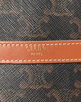 Triomphe Canvas Calfskin Medium Patapans Tan