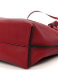 Calfskin Mini Flamenco Knot Bag Red