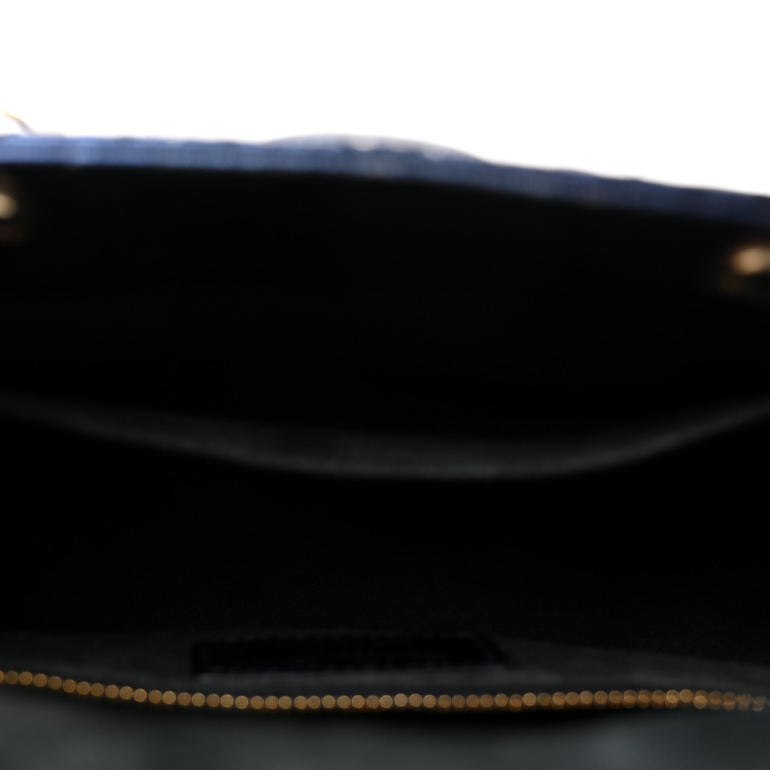 Metallic Lambskin Cannage Small My ABCD1OR Lady D1OR Blue