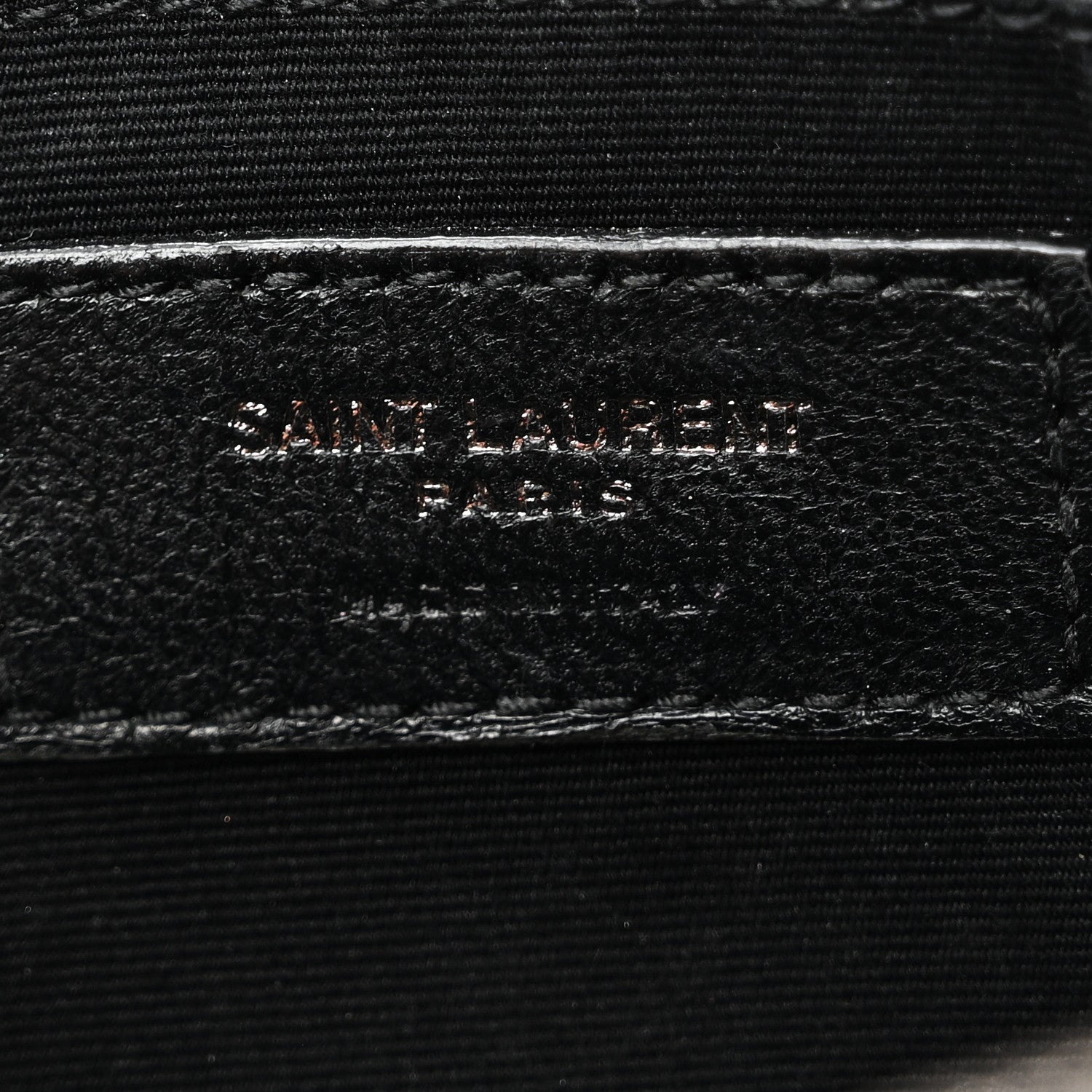 Calfskin Matelasse Monogram Monochrome Lou Camera Bag Black