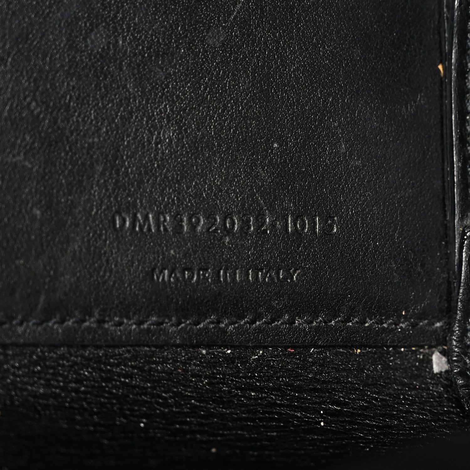 Grained Calfskin Small Sac De Jour Black