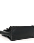Pebbled Calfskin Nano Luggage Black